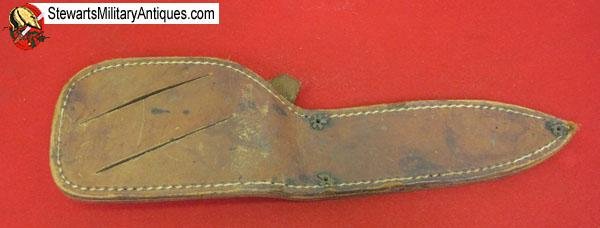  New Zealand WWII Fighting Knife & Scabbard — image 5