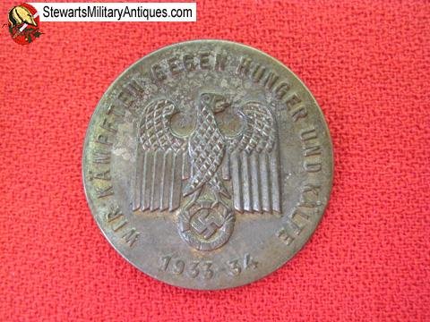  German WWII Anti-Hunger Tinnie, 1933-34 — image 2