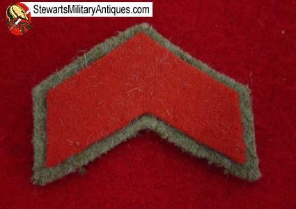  Japanese WWII Army Acting Lance Corporal Chevron, Wool — image 2
