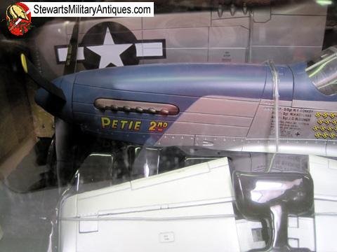  US WWII 21st Century Toys 1/18 Scale P-51D Mustang, Petie 2nd — image 4