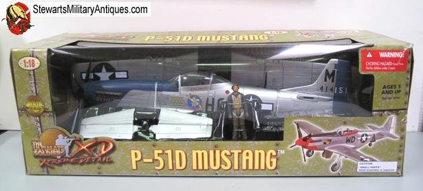  US WWII 21st Century Toys 1/18 Scale P-51D Mustang, Petie 2nd — image 5