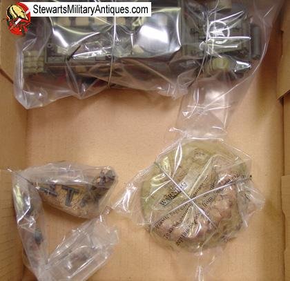  US WWII 21st Century Toys 1/32 Scale M3 Halftrack & Mortar Crew, Fire Support — image 2