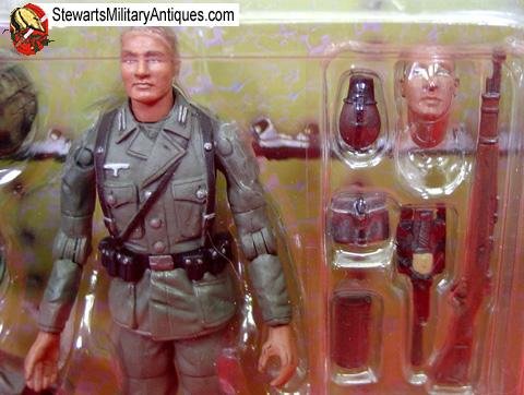  German WWII 21st  Century Toys 1/18 Scale Soldier, Rifleman Bruno Bauer — image 3