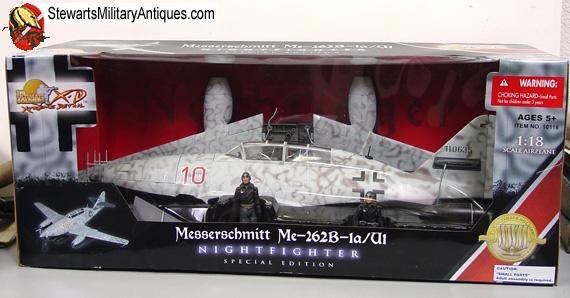  German WWII 21st Century Toys,  1/18 Scale Me-262 Night Fighter — image 4