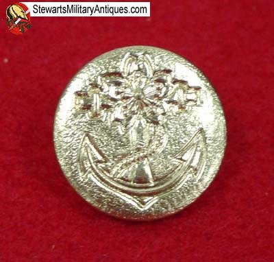  Japanese WWII Replica Navy Landing Force Lge EM Button — image 3