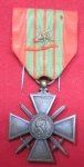 French WWII, Croix de Guerre, Bravery Medal,1939