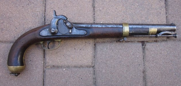  US Pre-Civil War, Model 1855 Pistol Carbine, Springfield, .58 Caliber, Maynard Tape Primer — image 2
