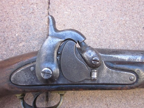  US Pre-Civil War, Model 1855 Pistol Carbine, Springfield, .58 Caliber, Maynard Tape Primer — image 5