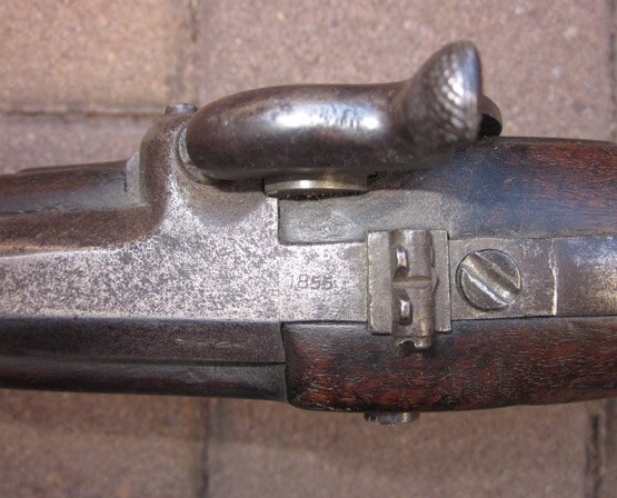  US Pre-Civil War, Model 1855 Pistol Carbine, Springfield, .58 Caliber, Maynard Tape Primer — image 9