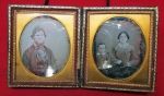 US Pre Civil War Double Daguerreotype 1/6 Plate Images in …