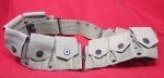 US WWII USMC M1923 Riflemans Cartridge Belt, Identified