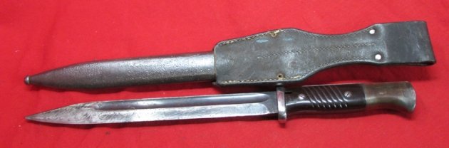  German WWII Matching K98 Bayonet & Frog, Elite Diamante, 1938 — image 6