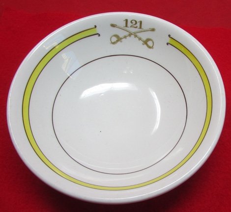  US Pre-WWII, 121st Cavalry Mess Hall Bowl — image 5