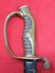 Japanese WWII Army Company Grade Officers Dress Sword, Family Mon