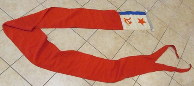 Soviet Cold War Era Navy Task Force Commander Pennant, 12 Ft, 1979r — image 2