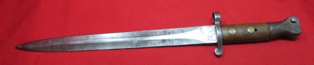  British Pattern 1888 Bayonet, 1893, Mole Mfg., 2nd Dragoon Guards Marked — image 6