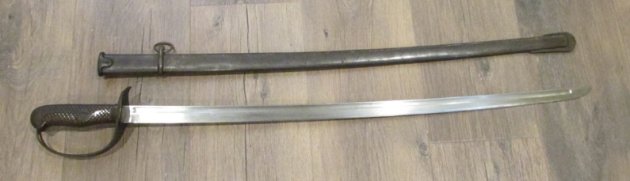  Japanese WWII Type 32 Army Sword, Otsu Model, Matching Numbers — image 5