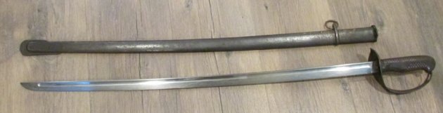  Japanese WWII Type 32 Army Sword, Otsu Model, Matching Numbers — image 6