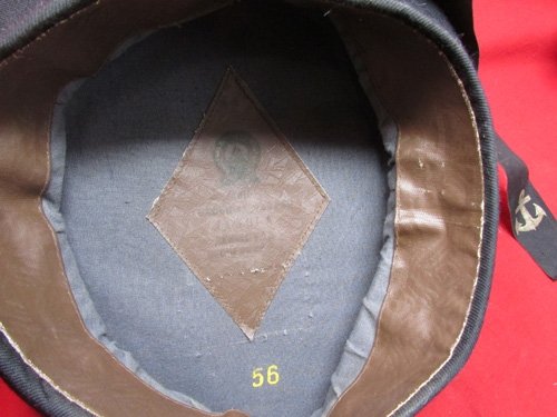 Soviet Cold War Navy Donald Duck Hat, Size 56 — image 4