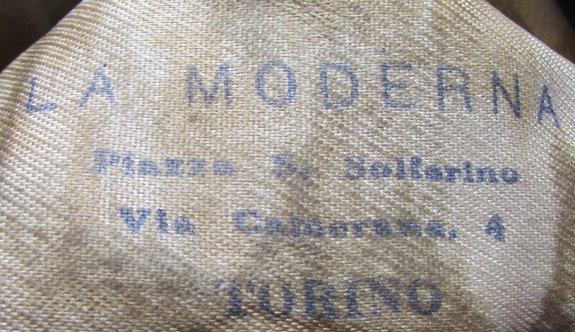 Italian WWII Army Officers Bustina, 3 Star, Artillery — image 6