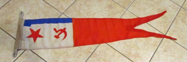 Soviet Cold War Era Navy Task Force Commander Pennant — image 2
