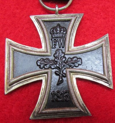 German WWI Iron Cross 2nd Class & Ribbon, Maker Marked Ring M, B.H.Mayer — image 4