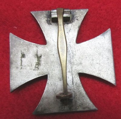 German WWII Iron Cross 1st Class, L/53, Hymmen, Ludenscheid — image 3