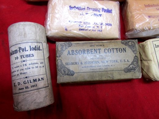 US WWI Era Army Medical Bandage & Tourniquet Lot, 11 Pieces — image 3