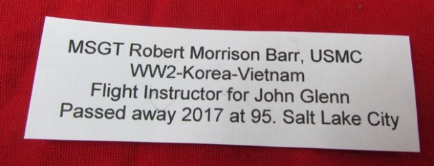 US WWII - Vietnam War, USMC MSGT Flight Instructor Group — image 3