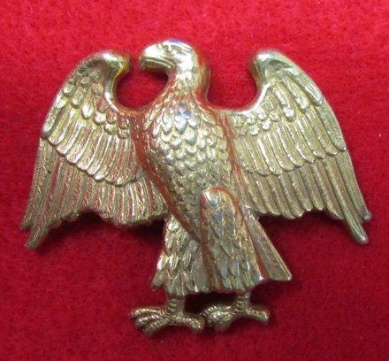 US WWII WAAC Officer Woman's 1st Pattern Hobby Hat Insignia — image 2