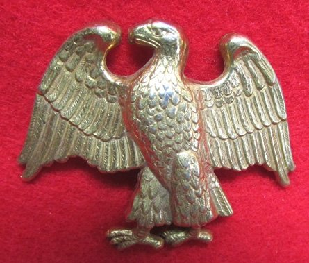 US WWII WAAC Officer Woman's 1st Pattern Hobby Hat Insignia — image 3