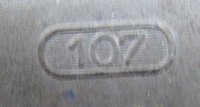 German WWII Silver Wound Badge, Maker Marked 107 — image 4