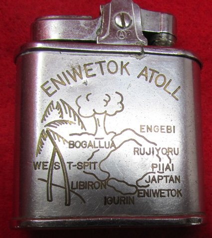 US 1948 Operation Sandstone Atomic Bomb Test, Task Force Seven, Penguin Cigarette Lighter — image 5