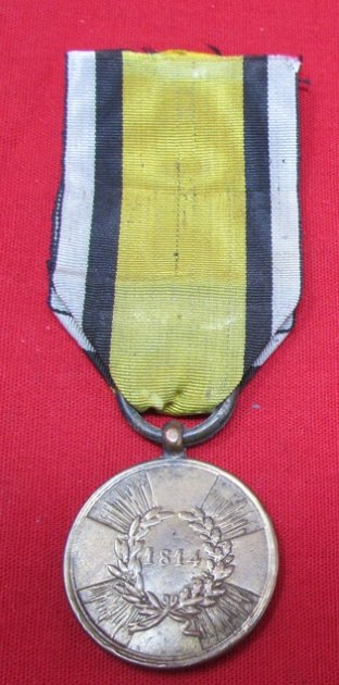 German, Prussian, Napoleonic War Merit Medal, 1814 — image 2