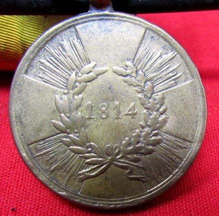 German, Prussian, Napoleonic War Merit Medal, 1814 — image 3