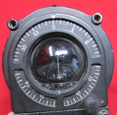 Japanese WWII Navy Aircraft Compass, Type 92, Model 2 — image 4