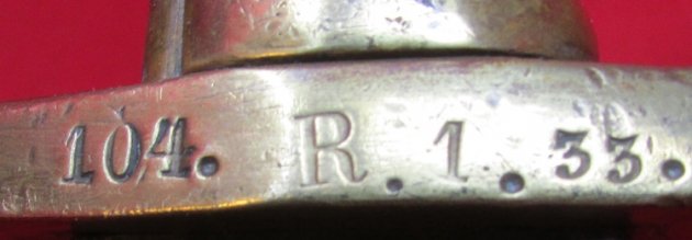 German Franco-Prussian War Era, Saxon Pattern 1845 Faschinenmesser, IR 104 — image 5