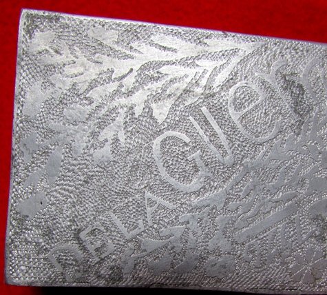 French WWI1 Trench Art Cigarette Box, ID Bracelet and Ring, Jane A Kimball Collection — image 3