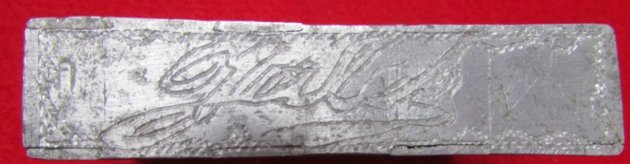 French WWI1 Trench Art Cigarette Box, ID Bracelet and Ring, Jane A Kimball Collection — image 8