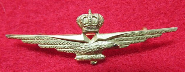 Italian WWII Pilots Wings, Maker Marked Reverse with Original Envelope — image 3