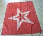 Soviet Cold War Navy Jack, 1991r, Wool Bunting