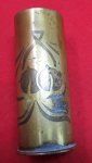 French WWI M1916 37 mm Shell Casing, Trench Art, Kimball …