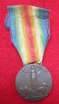 Italian WWI Victory Medal & Ribbon, Type 2