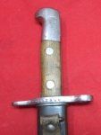 Swiss, M1889 Schmidt-Rubin Rifle Bayonet, Waffenfabrik Neuhausen