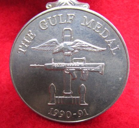 British 1991 Gulf War Medal & Clasp, Royal Army Ordnance Corps — image 5