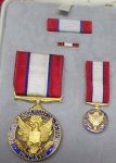 US Post WWII, Army Distinguished Service Medal Set, Cased, Complete