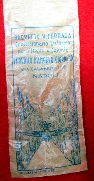 Italian WWII Pilots Wings, Maker Marked Reverse with Original Envelope — image 3