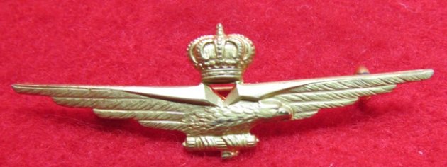 Italian WWII Pilots Wings, Maker Marked Reverse with Original Envelope — image 4