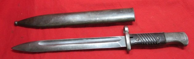 Israeli Modified, German WWII S84/98 Bayonet, Jos.Corts 1939 — image 10