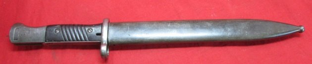 Israeli Modified, German WWII S84/98 Bayonet, Jos.Corts 1939 — image 2